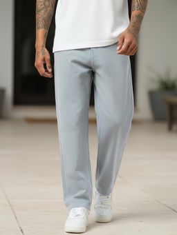 Bewakoof - Men's Olive Straight Fit Jeans