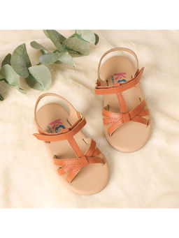 Kicks and Crawl - Dreamy Bliss Tan Sandals