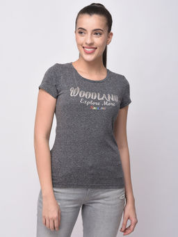 WOODLAND - T-Shirt Anthra