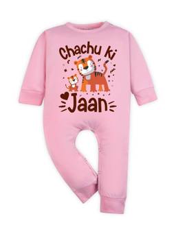 Arvesa - Chachu Ki Jaan Printed Romper Pink