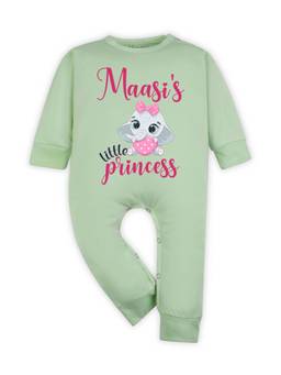 Arvesa - Maasi Little Prince Printed Romper Green