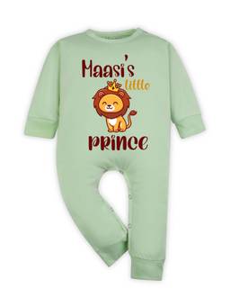 Arvesa - Maasi Little Prince Printed Romper Green