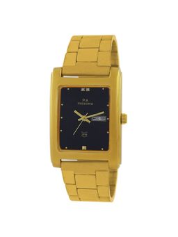 PA Maxima - Attivo Analog Watch for Men in Black Dial Color