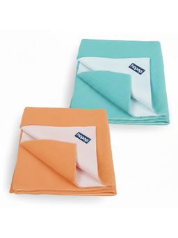 Hopop - Baby Quick Dry Sheet Bed Protector Sheet (Pack Of 2)