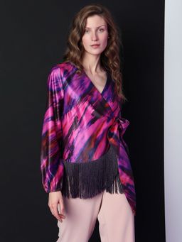 VERO MODA - Women Abstract Print Multicolor Top