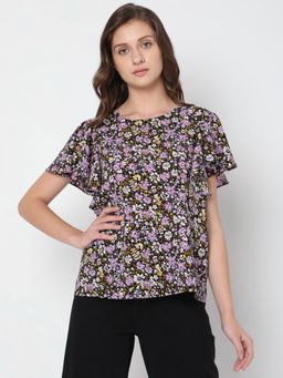VERO MODA - Women Floral Print Multicolor Top