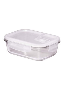 Femora - Glass Rectangle Container 620 Ml, 1N
