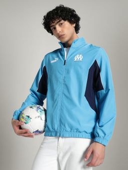 Puma - Olympique de Marseille ftblARCHIVE Men Blue Football Jacket