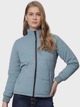 PINACOLADA - Blue Solid Jacket