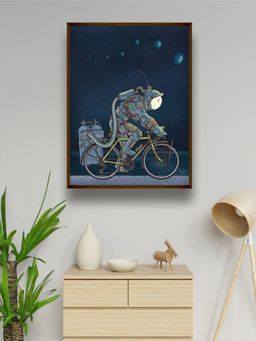 The Art House - Abstract Painting Multicolor (40X30 Inches)