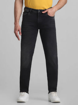 Jack & Jones - Grey Skinny Fit Stretch Jeans