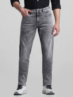 Jack & Jones - Grey Slim Fit Stretch Jeans