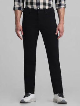 Jack & Jones - Black Slim Fit Stretch Jeans
