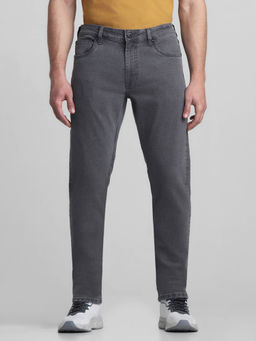 Jack & Jones - Grey Skinny Fit Stretch Jeans