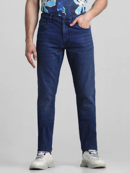 Jack & Jones - Blue Slim Fit Stretch Jeans