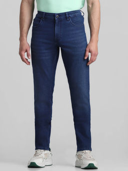 Jack & Jones - Blue Slim Fit Stretch Jeans