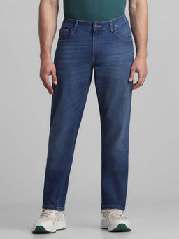 Jack & Jones - Blue Regular Fit Stretch Jeans