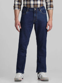 Jack & Jones - Blue Regular Fit Stretch Jeans
