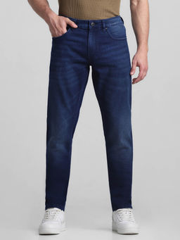 Jack & Jones - Blue Slim Fit Stretch Jeans