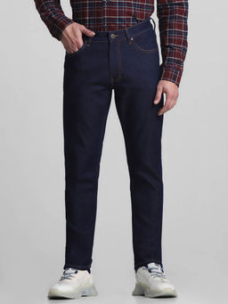 Jack & Jones - Blue Skinny Fit Stretch Jeans