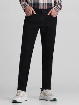 Jack & Jones - Black Slim Fit Stretch Jeans