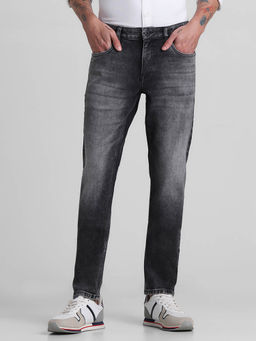 Jack & Jones - Grey Slim Fit Stretch Jeans