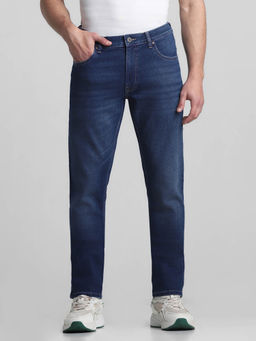 Jack & Jones - Blue Slim Fit Stretch Jeans