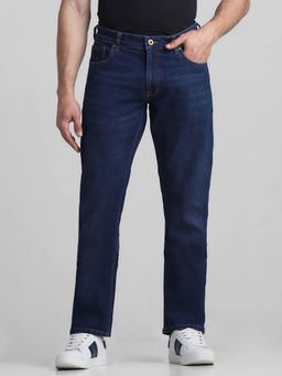 Jack & Jones - Blue Regular Fit Stretch Jeans