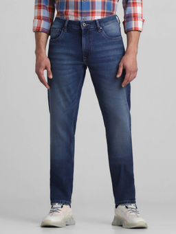 Jack & Jones - Blue Slim Fit Stretch Jeans