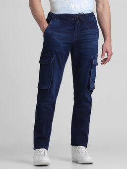 Jack & Jones - Blue Anti Fit Stretch Jeans