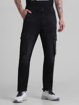 Jack & Jones - Black Anti fit Stretch Jeans