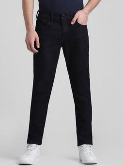 Jack & Jones - Black Slim Fit Stretch Jeans