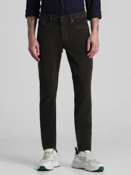 Jack & Jones - Green Slim Fit Stretch Pants