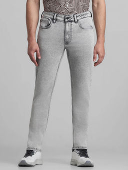 Jack & Jones - Grey Slim Fit Stretch Jeans