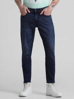 Jack & Jones - Blue Slim Fit Stretch Jeans