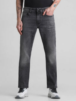 Jack & Jones - Black Regular fit Stretch Jeans