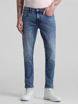 Jack & Jones - Blue Slim fit Stretch Jeans