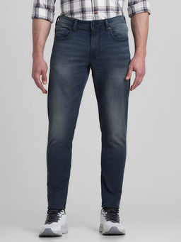 Jack & Jones - Blue Slim Fit Stretch Jeans