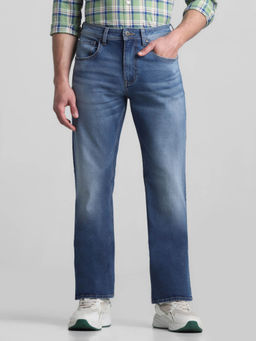 Jack & Jones - Blue Regular Fit Stretch Jeans