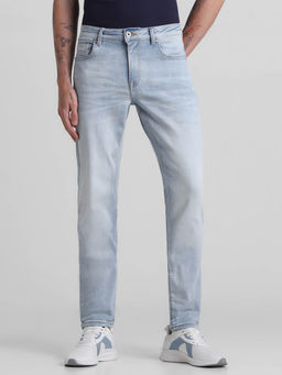 Jack & Jones - Blue Slim Fit Stretch Jeans