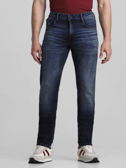 Jack & Jones - Blue Slim Fit Stretch Jeans
