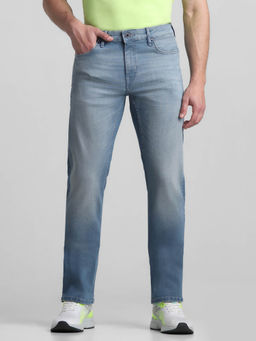 Jack & Jones - Blue Regular Fit Stretch Jeans
