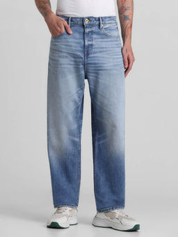 Jack & Jones - Blue Loose Fit Stretch Jeans