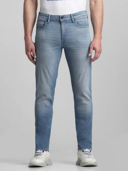 Jack & Jones - Blue Skinny Fit Stretch Jeans