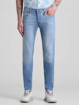 Jack & Jones - Blue Slim Fit Stretch Jeans