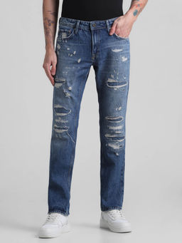 Jack & Jones - Blue Regular Fit Jeans