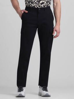 Jack & Jones - Black Slim fit Stretch Pants