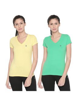 Bodycare - Bodyactive Pack Of 2 Women'S Tshirt - Multi-Color