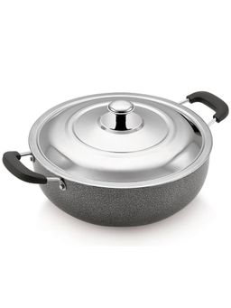 MAGNUS - Optima Non-Stick Kadhai with Bakelite Handle -3 L -3 mm Thick
