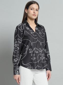 BROOWL - Women'S Black Shirt